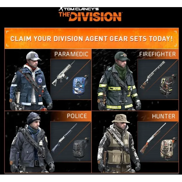 Экипировка Tom Clancys The Division PS4 КЛЮЧ PSN США