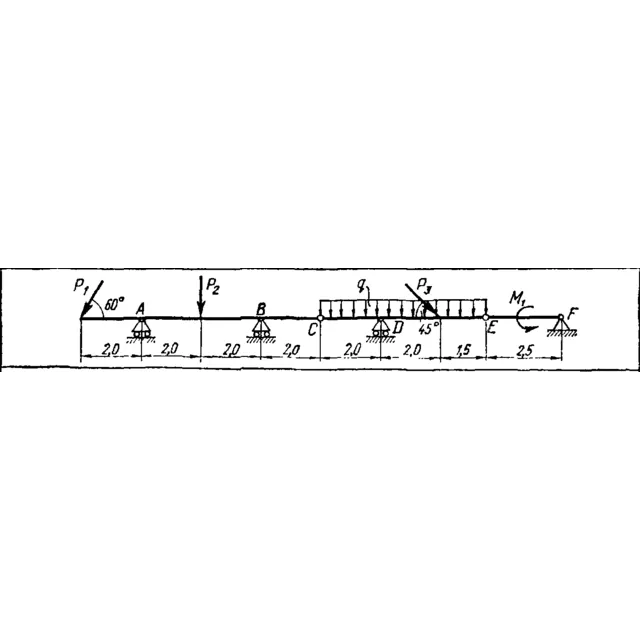 C4 Вариант 09 термех из решебника Яблонский А.А. 1978 г
