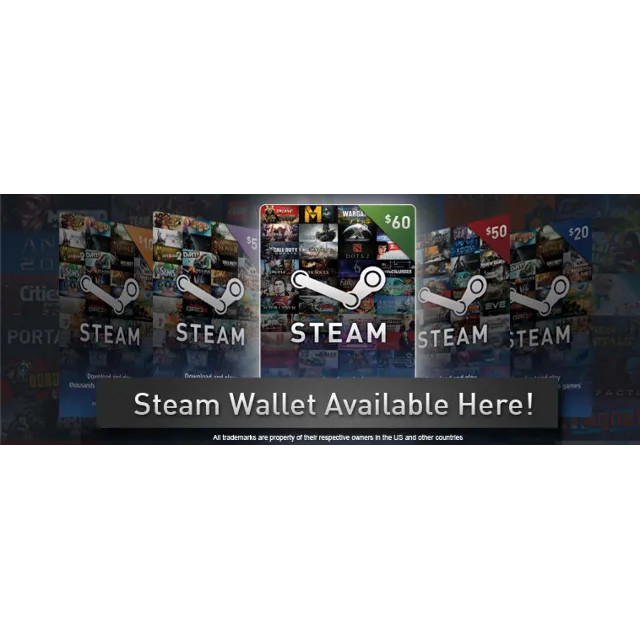 STEAM WALLET GIFT CARD 5$ НЕ GLOBAL (СМ. ОПИСАНИЕ)