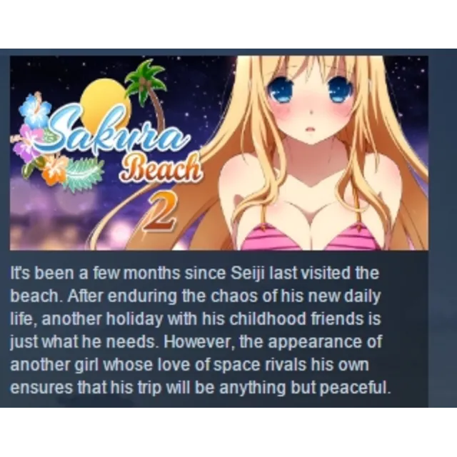 Sakura Beach 2 STEAM KEY REGION GLOBAL+РОССИЯ