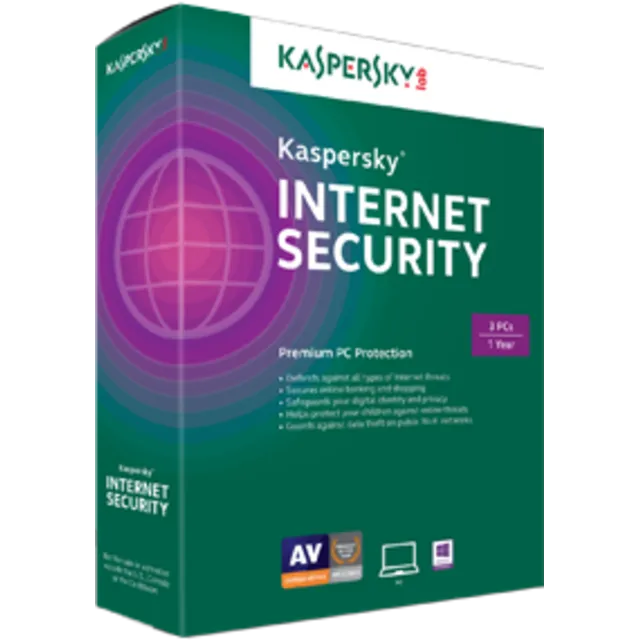 Kaspersky Internet Security (2 ПК | 1 год)