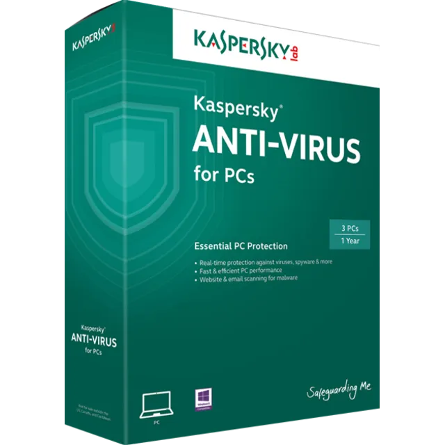 Kaspersky Antivirus (2 ПК | 1 год)