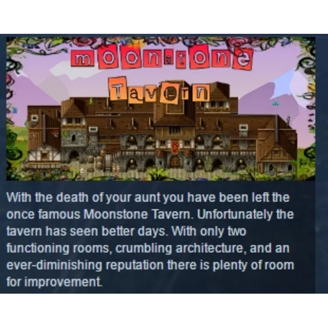 Moonstone Tavern - A Fantasy Tavern Sim! STEAM KEY REGION GLOBAL+РОССИЯ ЛИЦЕНЗИЯ