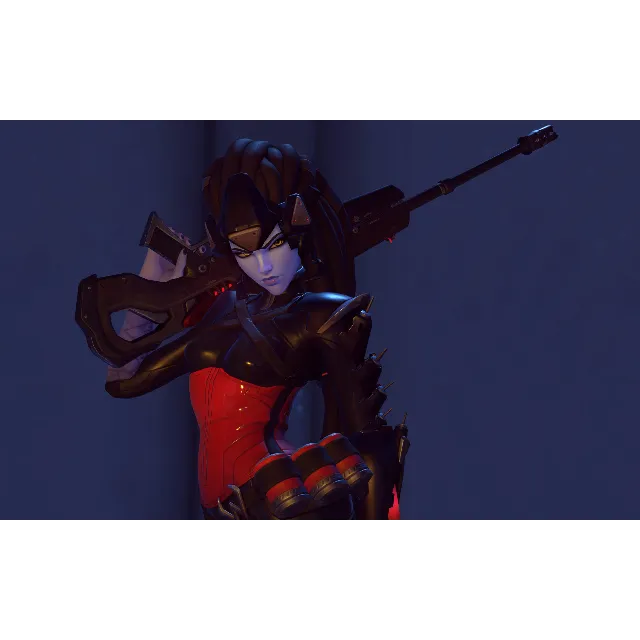Overwatch - Облик Чёрная вдова (Widowmaker)