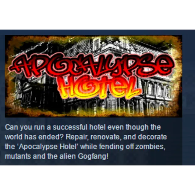 Apocalypse Hotel The Post-Apocalyptic Hotel Simulator!