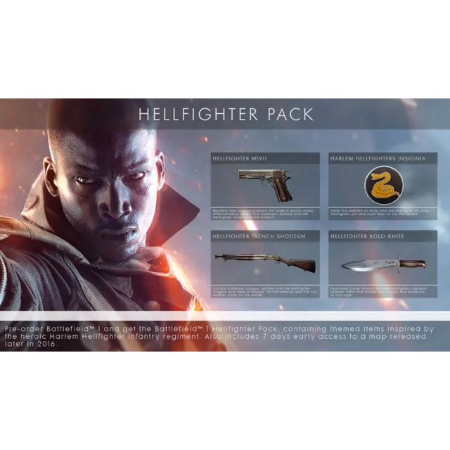 Battlefield 1 - Hellfighter Pack (DLC)