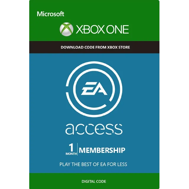 EA PLAY (EA ACCESS) - 1 MONTH (XBOX ONE) | SCAN