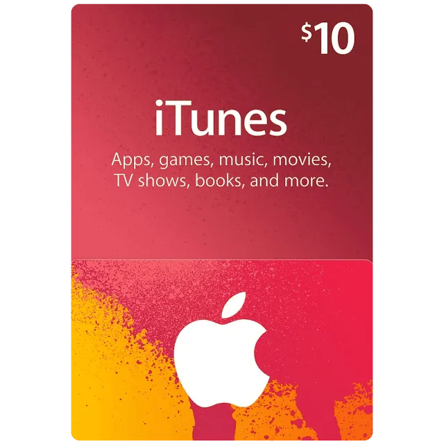 iTunes Gift Card $10 (USA)