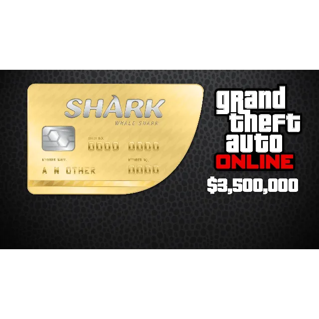 Grand Theft Auto V: Whale Shark Cash Card
