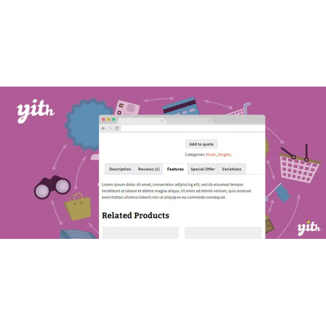 WP yith woocommerce tab manager перевод на русский