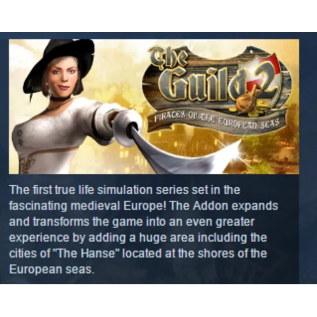The Guild II - Pirates of the European Seas STEAM KEY
