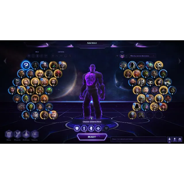 Heroes of the Storm: Аккаунт