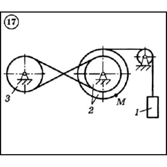 Решение задачи К2 вариант 17 (К2-17) - Диевский В.А.