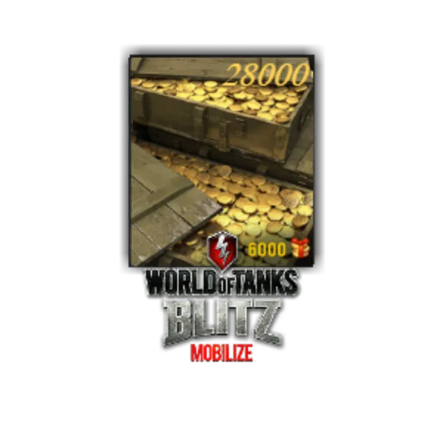 World of Tanks: Blitz - 27000 Золота GOLD (Region free)