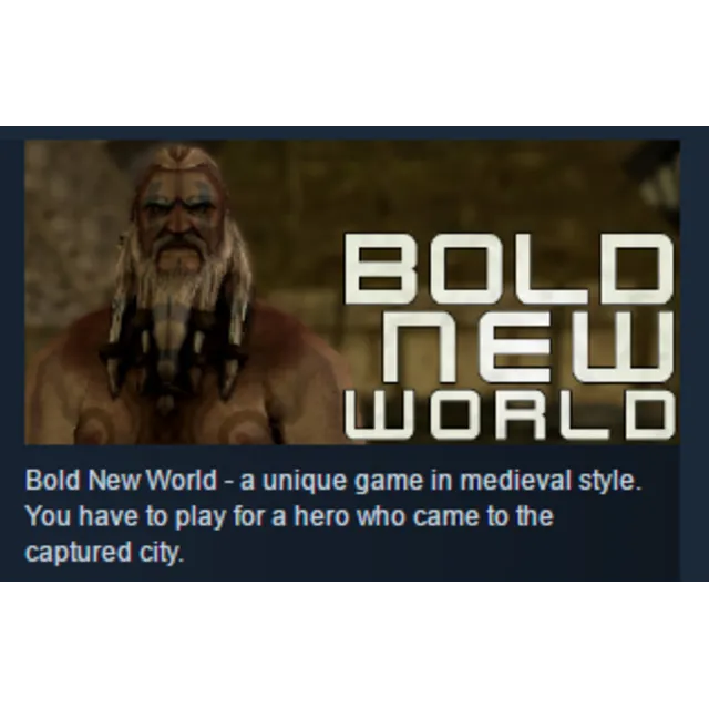 Bold New World STEAM KEY REGION FREE GLOBAL+РОССИЯ