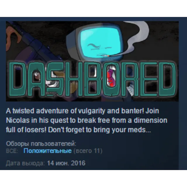 DashBored  STEAM KEY REGION FREE GLOBAL