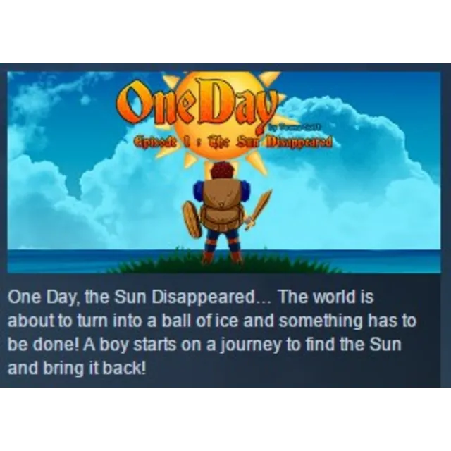 One Day : The Sun Disappeared STEAM KEY REGION FREE