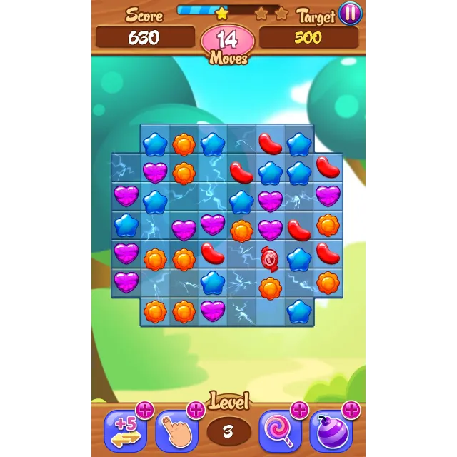 Проект игры "Jelly" для Unity (Android,IOS)