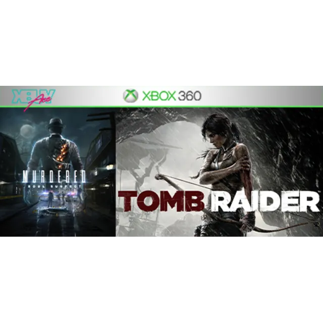 Murdered: Soul Suspect / Tomb Raider|XBOX 360| перенос