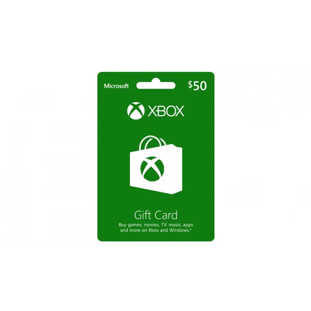 Xbox Live 50 USD Gift Card USA