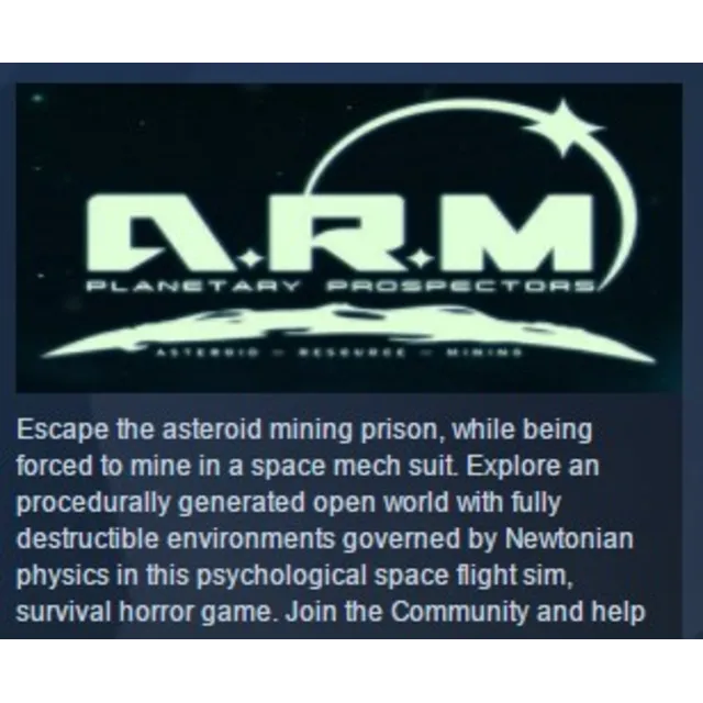 ARM PLANETARY PROSPECTORS EP1 Asteroid Resource Mini