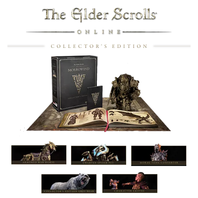 TES online: Morrowind Collectors PC\PS4\Xbox [Коробка]