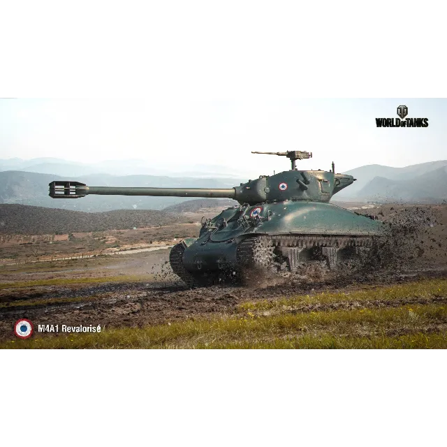M4A1 Revalorise + 2800G - бонус код World of Tanks (RU)