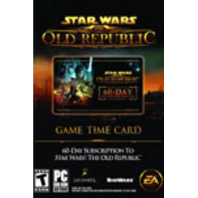 Star Wars The Old Republic Time Card 60 Days