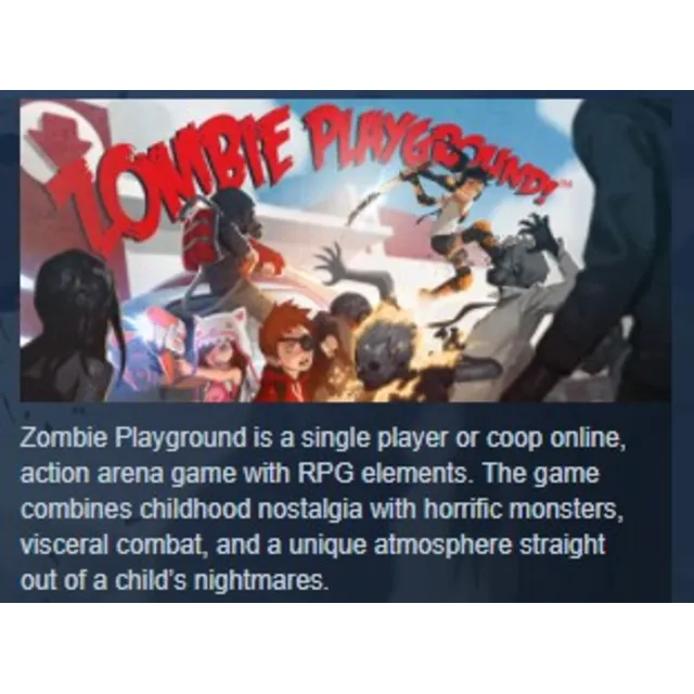 Zombie Playground STEAM KEY REGION GLOBAL+РОССИЯ ЛИЦЕНЗИЯ