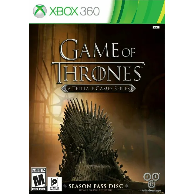 Я XBOX 360 |28| Game of Thrones-A Telltale + Season (1-