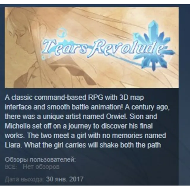 Tears Revolude STEAM KEY REGION FREE GLOBAL