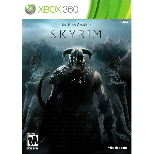 75 XBOX 360 The Elder Scrolls V: Skyrim