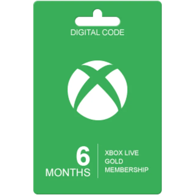Xbox Live GOLD 6 месяцев (Россия + Мир)