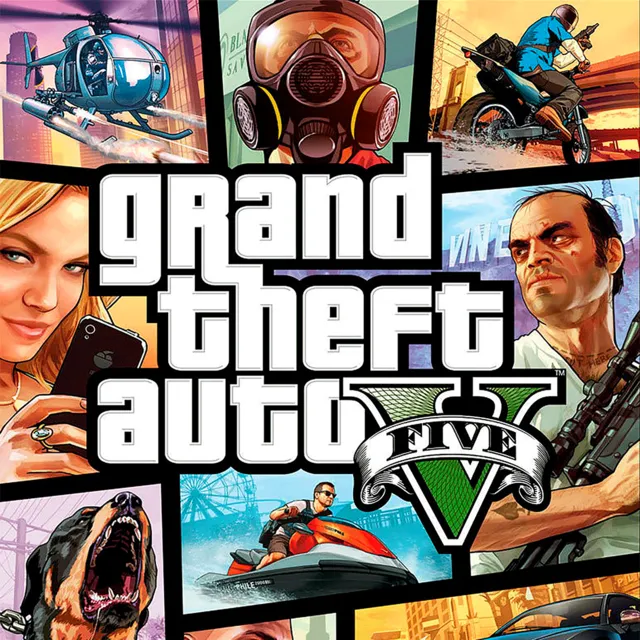 GTA V, IMMORTALS FENYX, RIDERS REPUBLIC XBOX ONE/SERIES