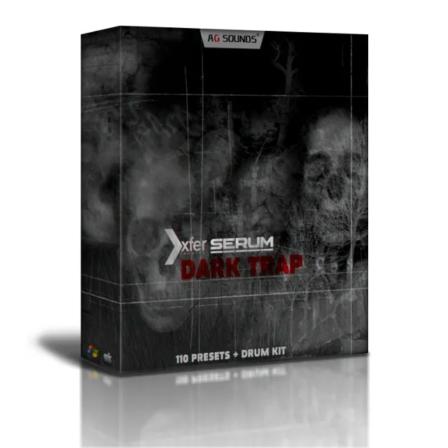 Dark Trap for Xfer Serum / Presets / Drum Kit