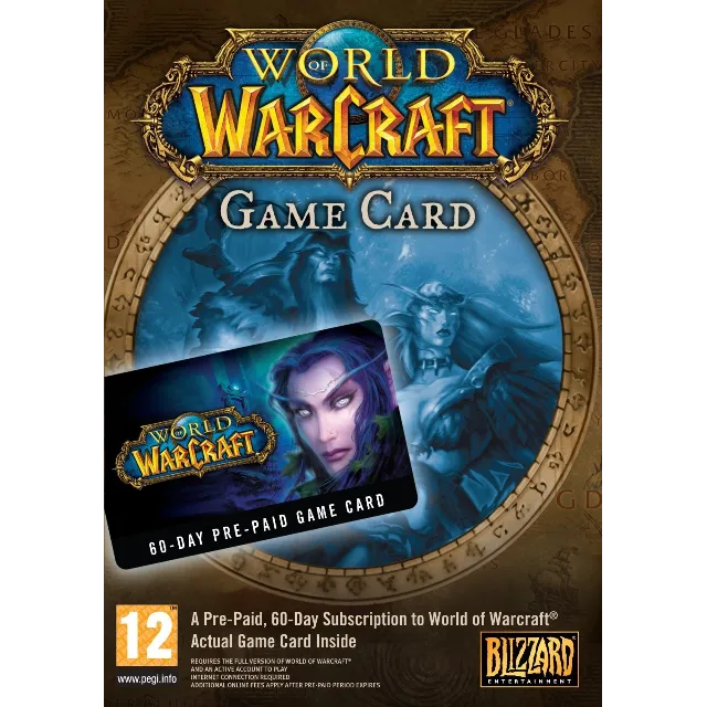 [EU/RU] World of Warcraft 60 ДНЕЙ ТАЙМ КАРТА✔️+Classic