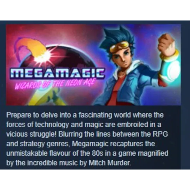 Megamagic: Wizards of the Neon Age 💎 STEAM KEY GLOBAL