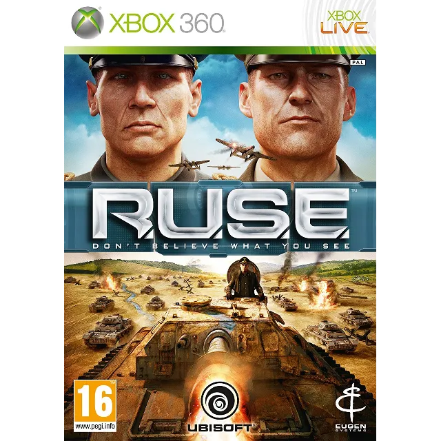 58 XBOX 360 R.U.S.E + The Witcher 2 + Darksiders 2 + SSX + MX vs. ATV Alive + 2
