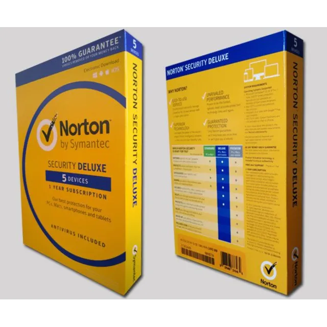 Norton Security Deluxe 90 дней не активированный