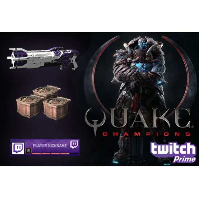 Quake champions: TWITCH Prime loot