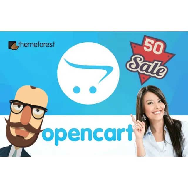50 Шаблонов для Opencart