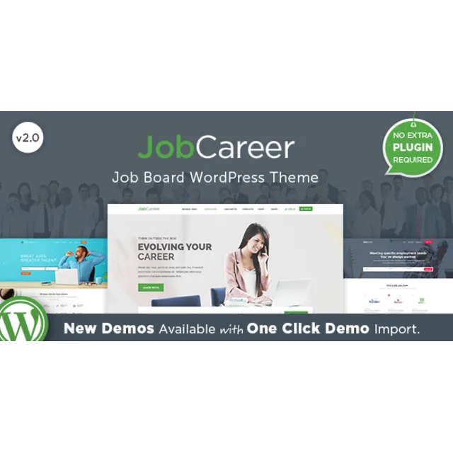 JobCareer 2.1 - тема WordPress