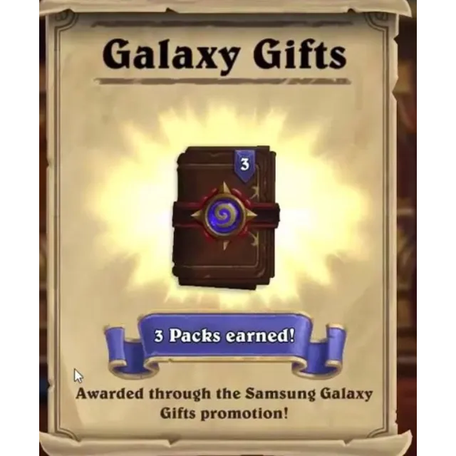 5 Hearthstone Expert Pack (25 карт)+ Galaxy s ⭐