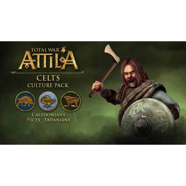 Total War ATTILA: DLC Celts Culture +3Фракции +3Миссии