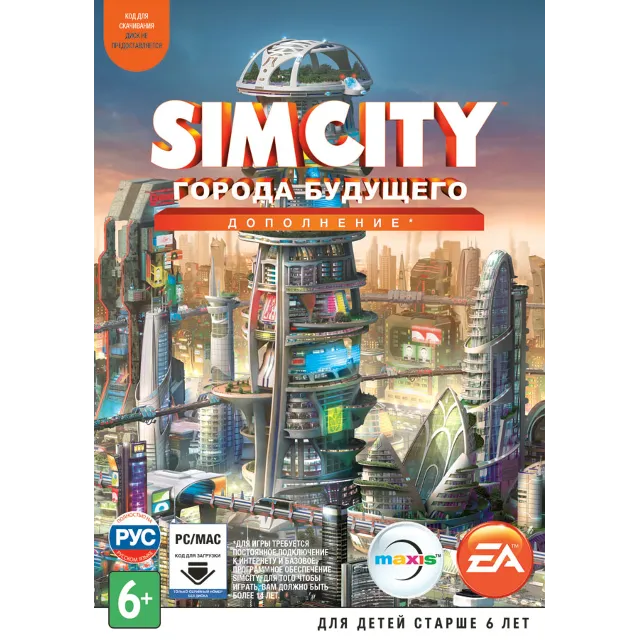 SimCity: Города будущего (ORIGIN/REG.FREE) русский язык