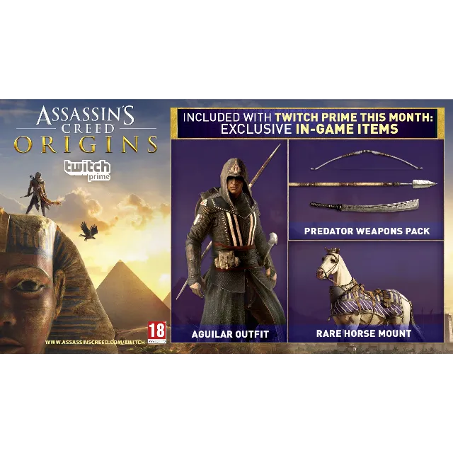 Assassin´s Creed Origins: Twitch Pack
