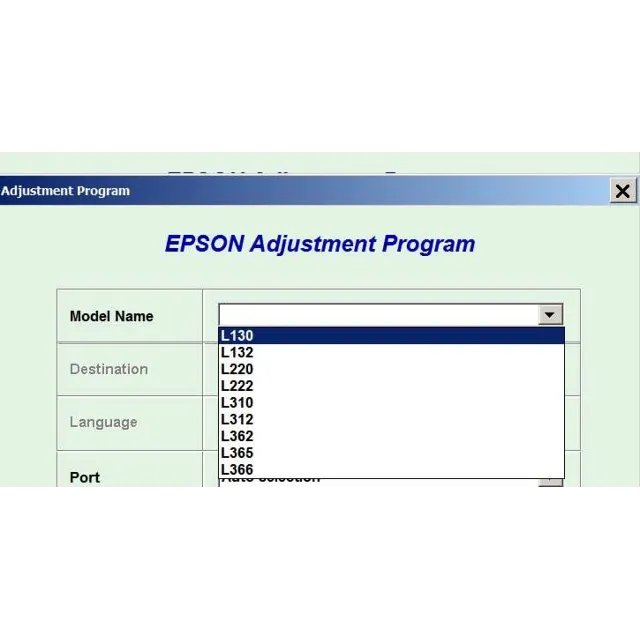 Сброс памперса Epson L366