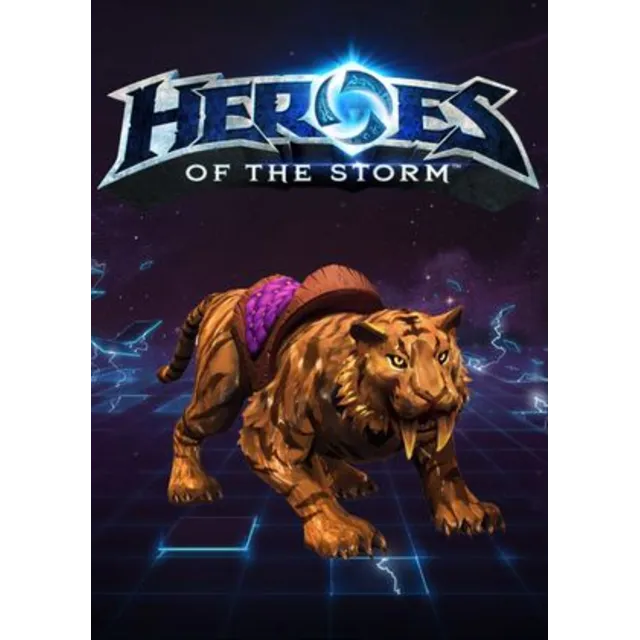 Heroes of the Storm маунт портрет Золотой Тигр Ключ
