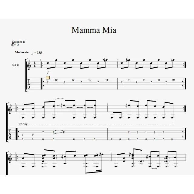 Mamma mia