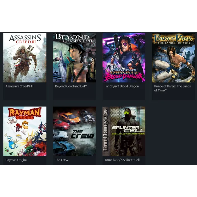 7 Epic games (Uplay account) Region free СМЕНА EMAIL